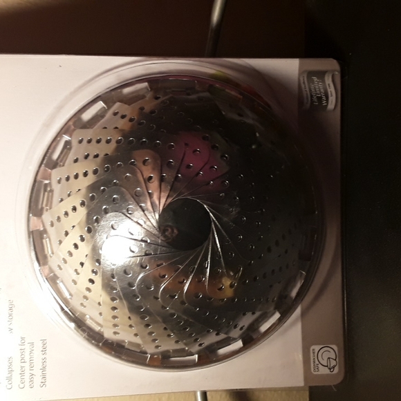 Farberware Classic Steamer Basket With Pull Ring Adjustable Stainless Steel - Picture 2 of 10